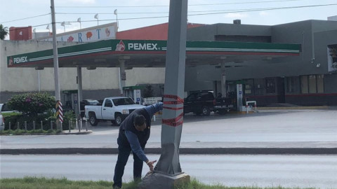 Registra PC daños materiales por fuertes vientos