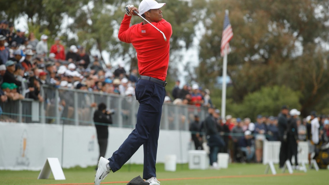 Abraham Ancer enfrenta a Tiger Woods en el día 4 de la Presidents Cup