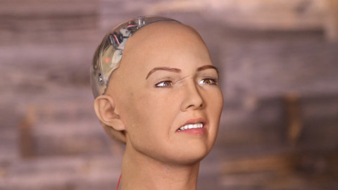 Sophia la robot no brinda conferencia al sentirse indispuesta 
