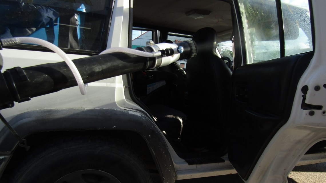 Jornada gratuita de desinfección del Gobierno de Tamaulipas beneficia a Rincón de las Flores, Pedro J. Méndez y colonias aledañas