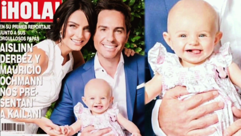Kailani la hija de Aislinn y Mauricio en su primera portada
