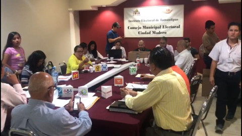 IETAM Madero, coteja resultados para culminar conteo de votos