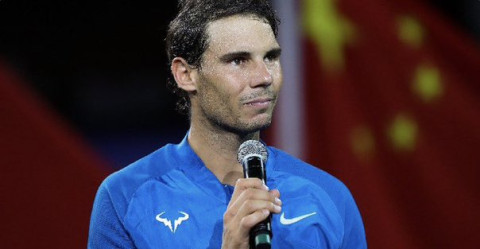 Rafael Nadal no participará en el Masters 1000 de Shanghai a causa de una lesión 