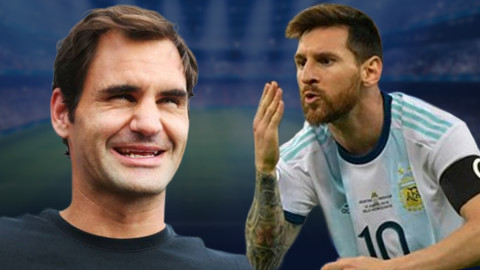 El elogio de Roger Federer a Lionel Messi
