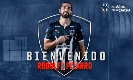 Rayados anuncia a Rodolfo Pizarro