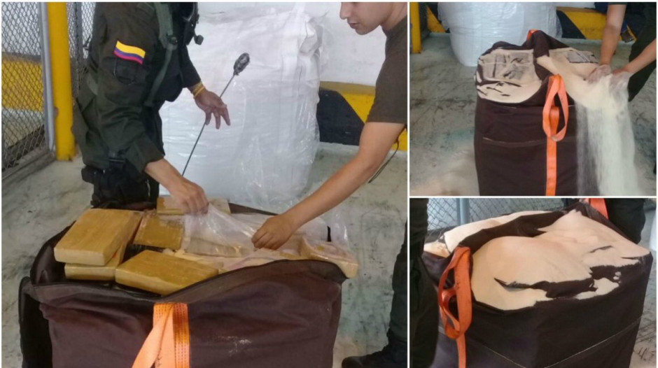 Descubren cocaína entre azúcar orgánica con destino a Alemania