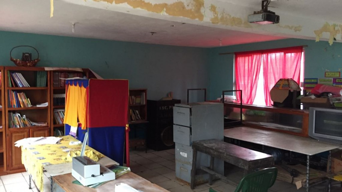 Autoridades atentas ante problemática de escuela primaria