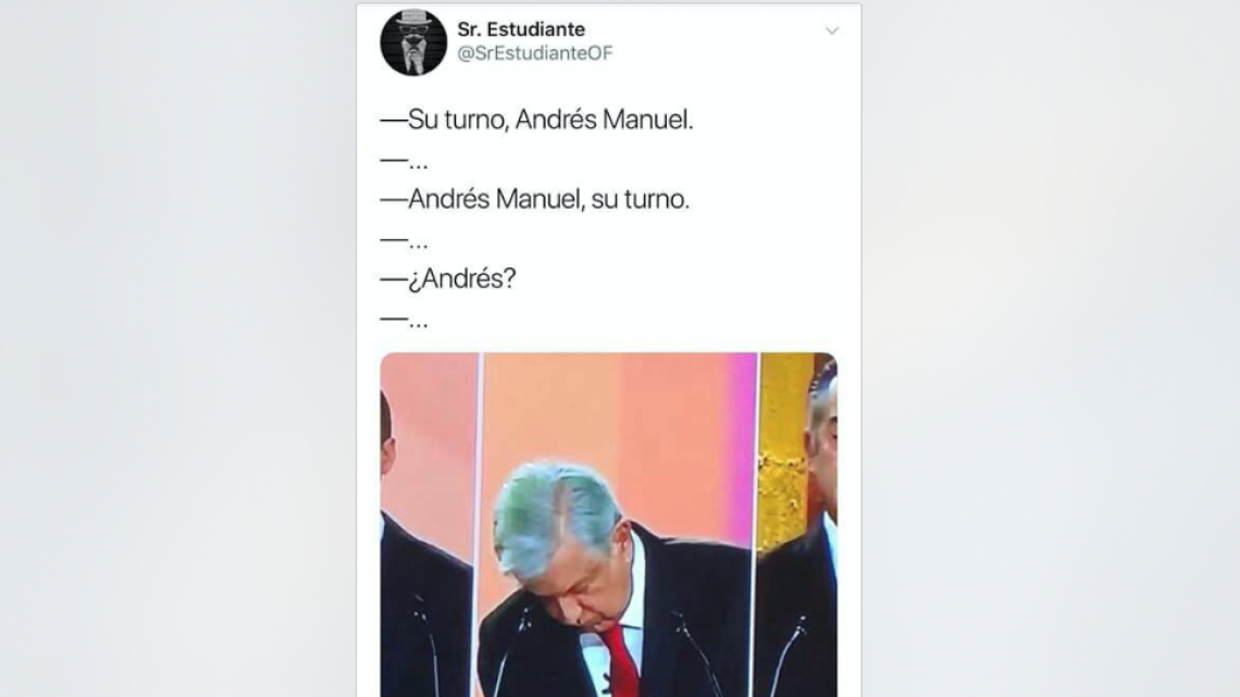 Comienzan a circular los memes del Primer Debate Presidencial