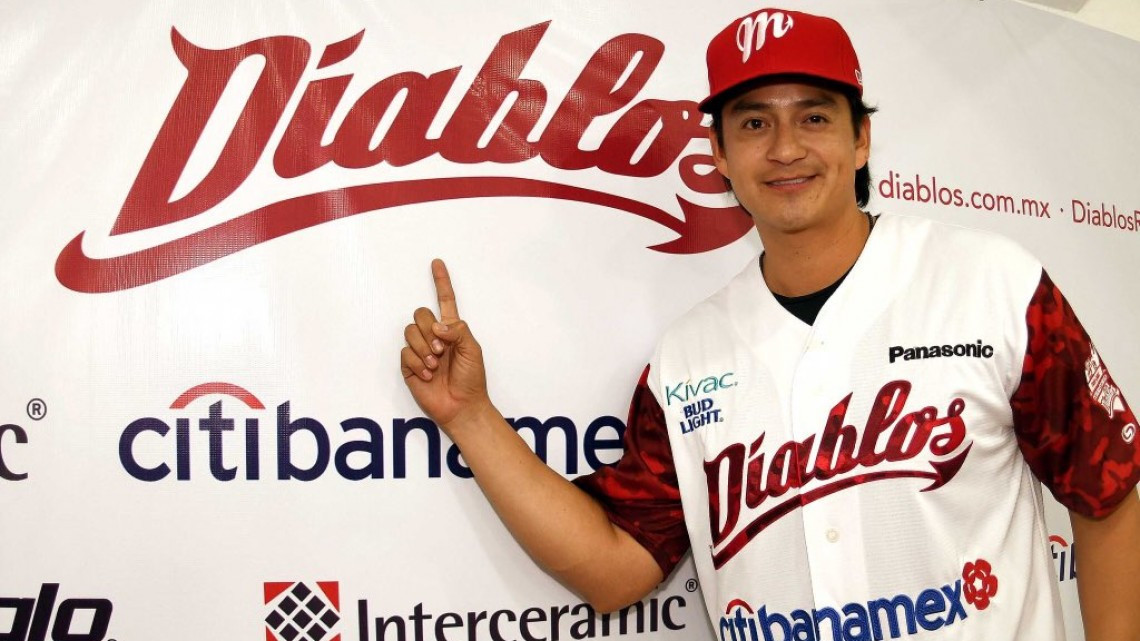 Presenta Diablos Rojos a Luis Alonso Mendoza como refuerzo
