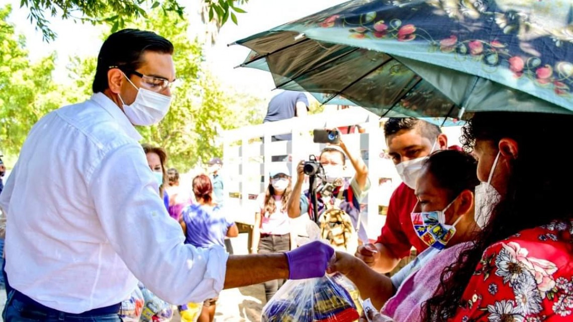Voluntariado DIF Reynosa al pendiente de las familias de la Colonia La Presa