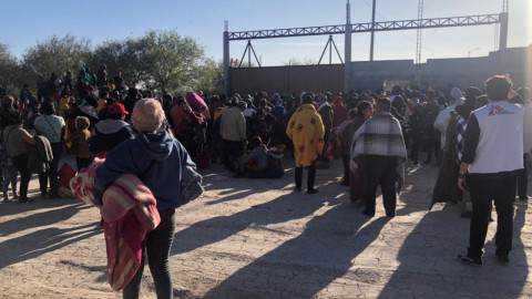 Regresan migrantes evacuados a Senda de Vida