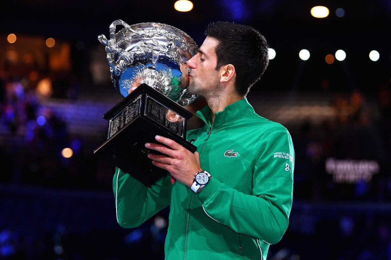 Djokovic, acercándose al histórico de Roger Federer