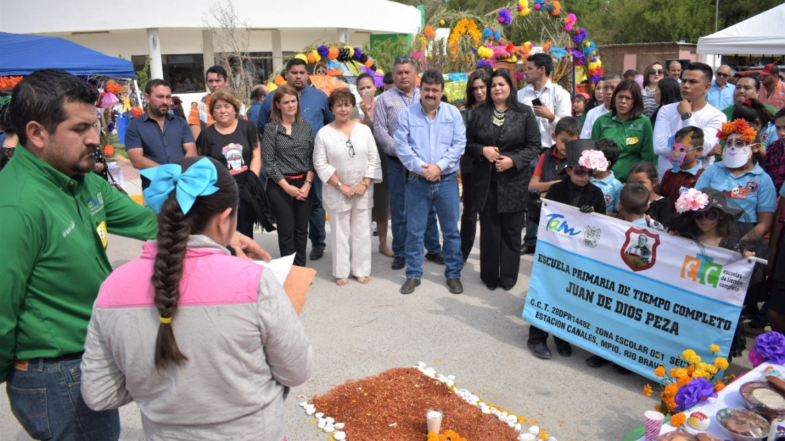 Exitoso Festival del Día De Muertos en Nuevo Progreso.
