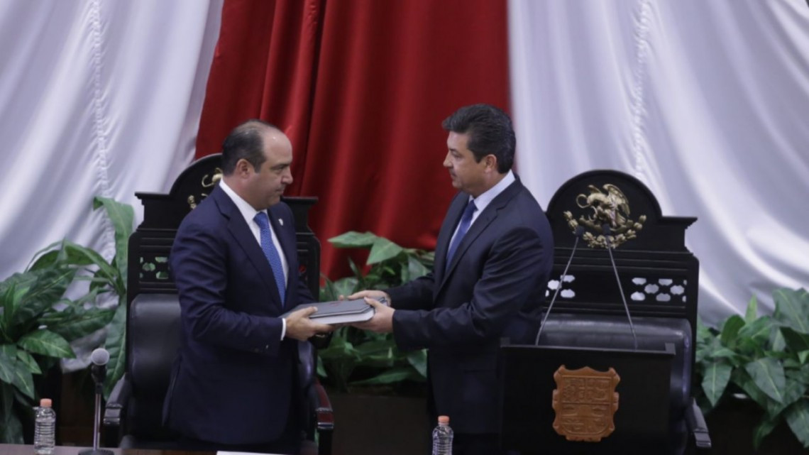 Rinde Francisco Cabeza de Vaca Primer Informe de Gobierno 