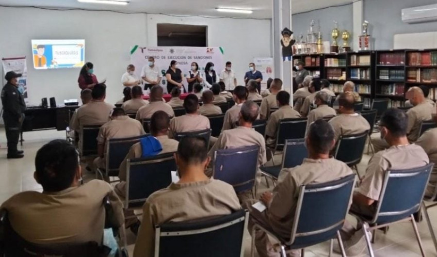 Implementan campaña de detección oportuna de tuberculosis en CEDES Reynosa