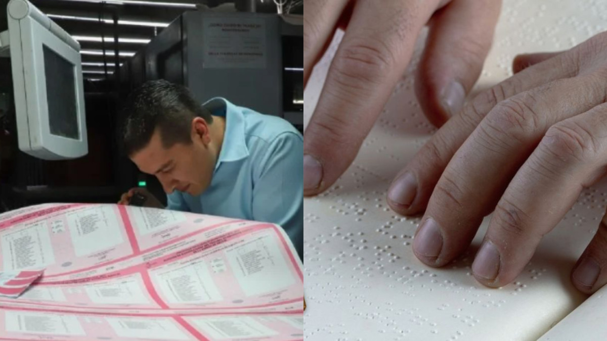 INE declara inviables boletas braille para elección judicial; aseguran falta de presupuesto y tiempo