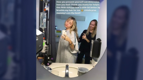 Miley Cyrus es hospitalizada y lo comparte en Instagram