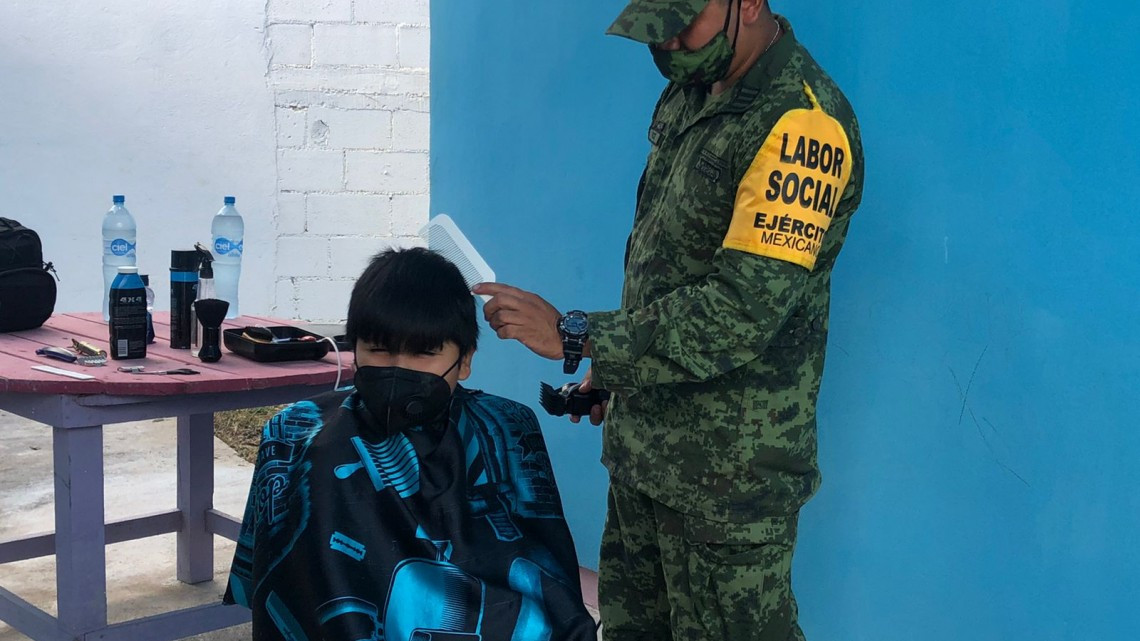 Inicia Ejército Mexicano acciones de labor social en Reynosa
