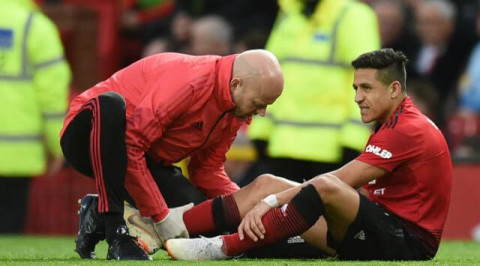 Por lesión, Alexis Sánchez será baja del Manchester United