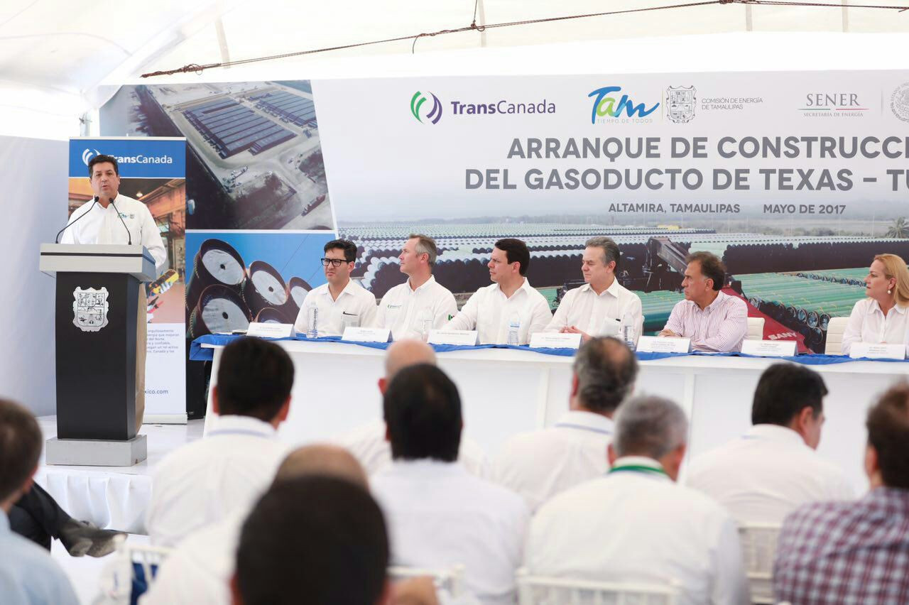 Inician construcción del  Gasoducto Texas-Tuxpan