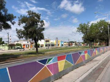 Avanza la remodelación del parque Periférico 