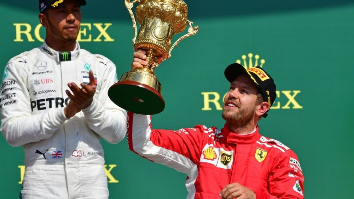 Vettel se lleva el GP de Gran Bretaña