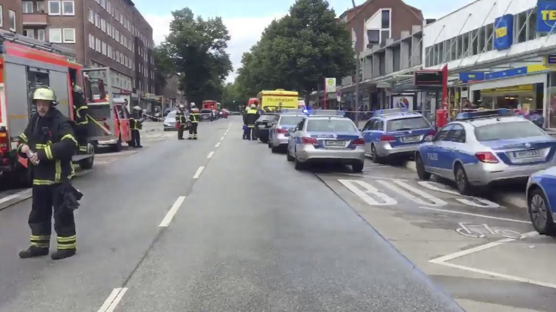 Ataque con un cuchillo en Hamburgo deja un muerto y varios heridos