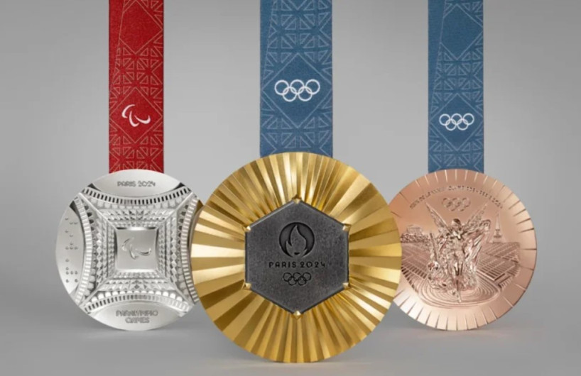 Así serán las medallas de París 2024