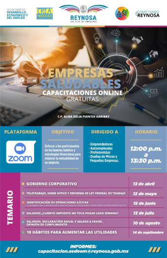 Promueve Ayuntamiento 'Empresas Saludables' 