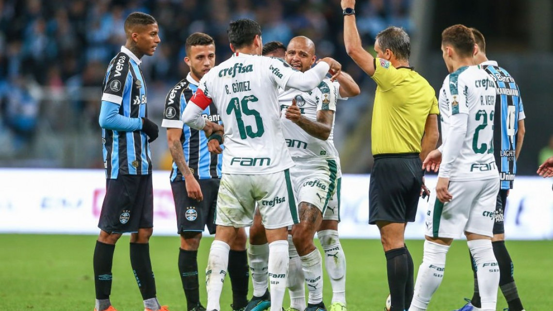 El llanto desconsolado de Felipe Melo en la Libertadores
