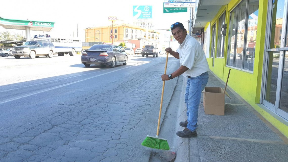 CSPP realiza barrido con máquinas