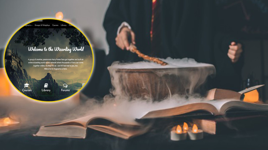 ¡Convierte tu casa en Hogwarts! Lazan curso en línea para aprender magia 