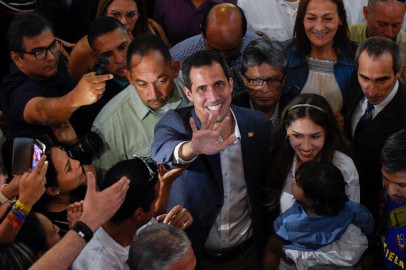 Juan Guaidó ya se encuentra en Venezuela