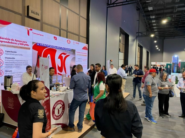 Impulsa Economía vinculación empresarial en EXPO Proveedores INDEX Reynosa 2025