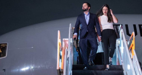 SRE recibe a Gabriel Boric, presidente de Chile