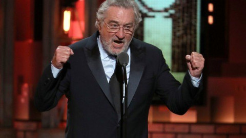 De Niro arremetió contra Trump en la gala de los Tony
