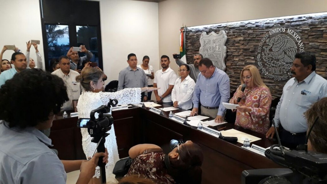 Alma Laura Amparan, solicita licencia cómo alcalde de Altamira, para incorporarse a las campañas políticas