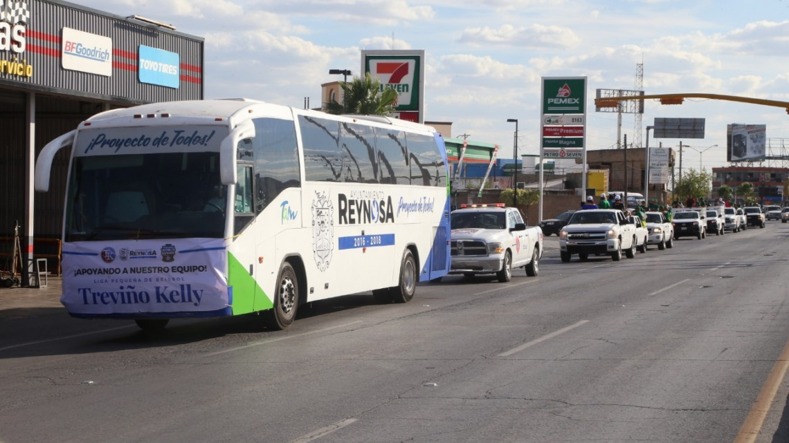 Con Gran alegría recibe Reynosa a peloteritos de la Treviño Kelly