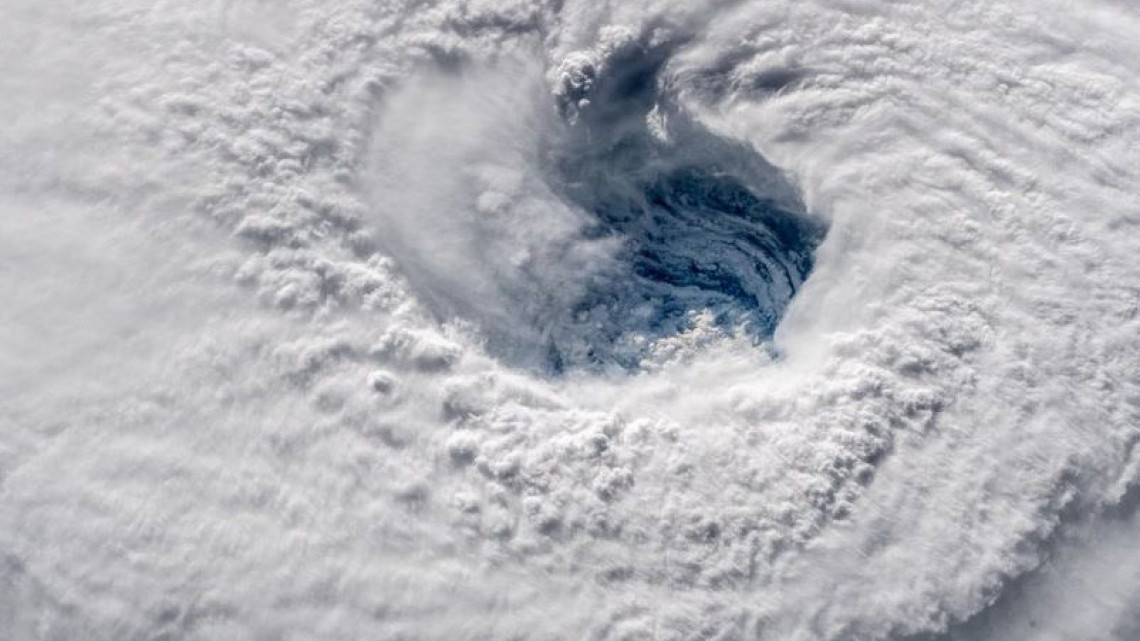 Impresionante el tamaño del huracán "Florence"