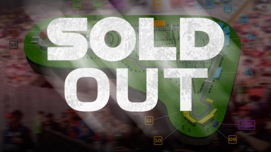 Anuncian boletos agotados del GP de México 