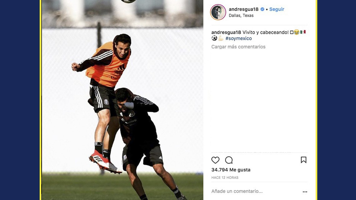 Desmiente Andrés Guardado falsa noticia de su muerte 