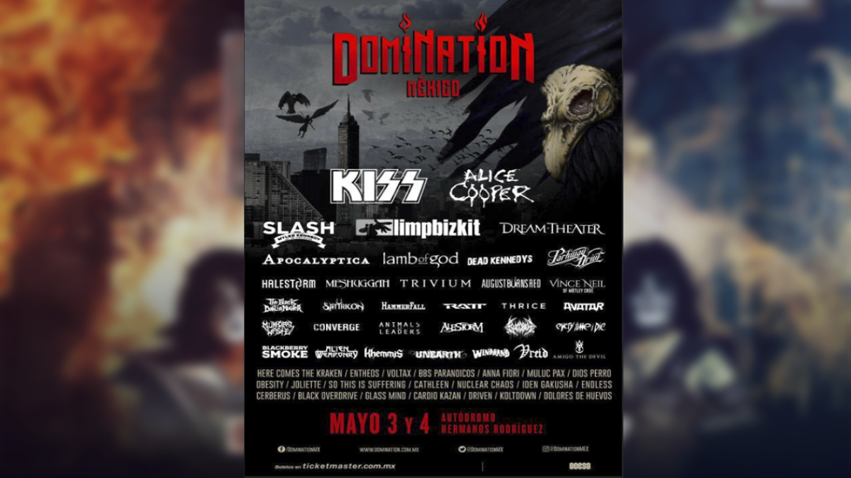 KISS llegará a México al Domination MX