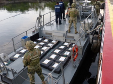 Aseguran casi 600 kilos de cocaína en Chiapas