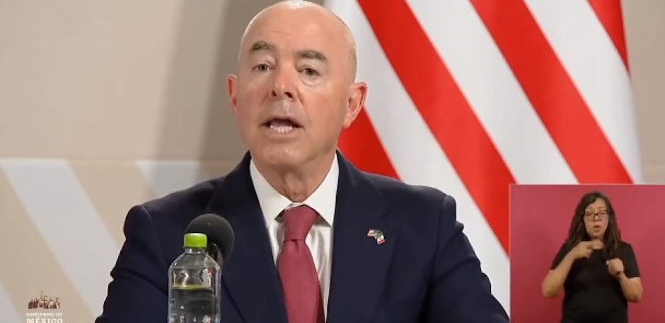 Construcción de nuevo tramo del muro no es por instrucción de Biden: Mayorkas