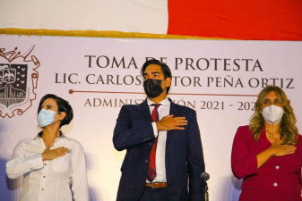Carlos Peña Ortiz toma protesta como Alcalde de Reynosa