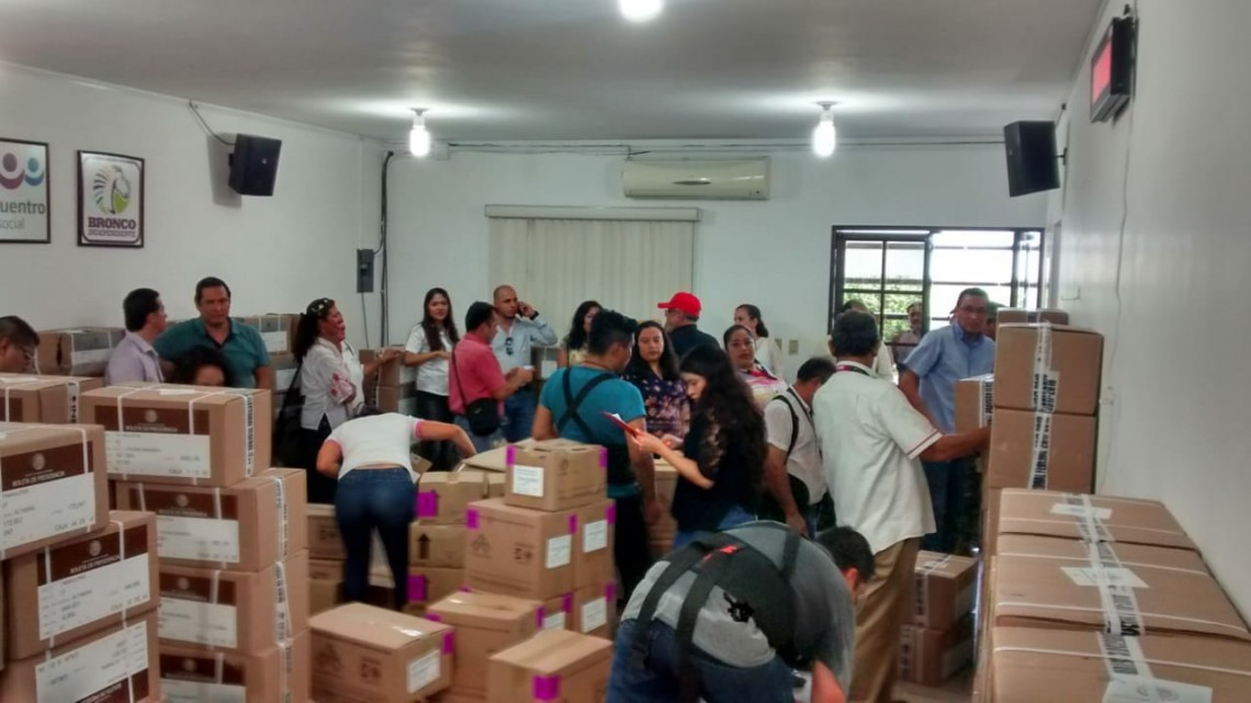 INE Madero recibe 899 mil boletas electorales para el 1 de junio