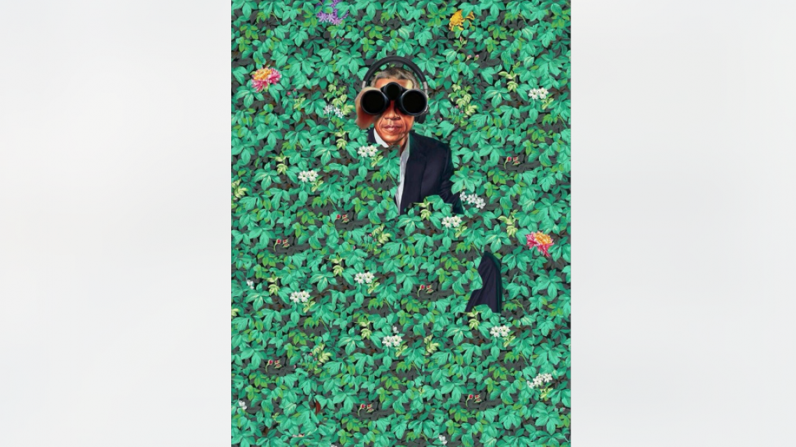 Retrato de Obama se convierte en meme