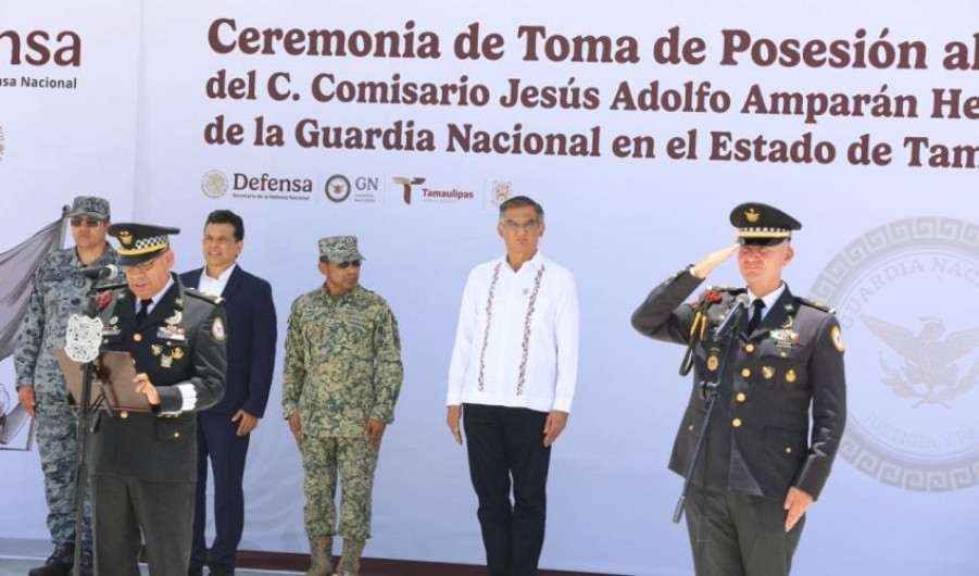 Guardia Nacional, determinante para mantener la gobernabilidad y la paz en Tamaulipas: Gobernador