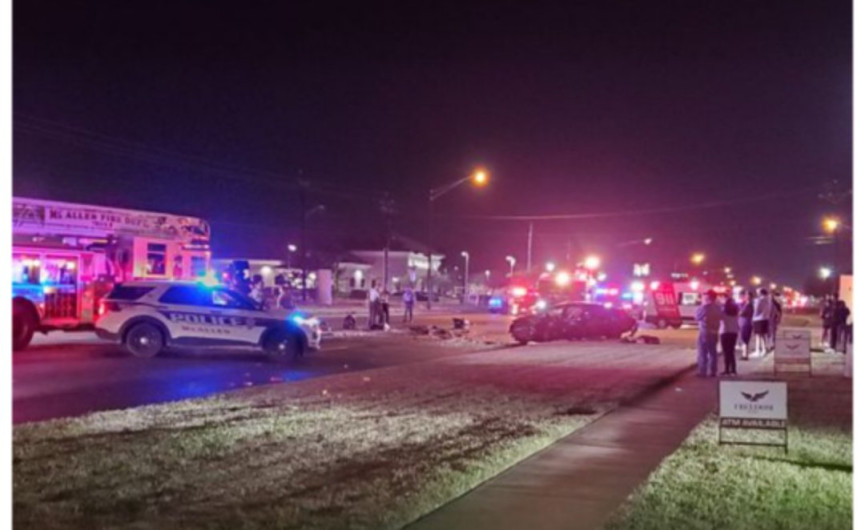 Choque en McAllen provoca cierre de Nolana Avenue