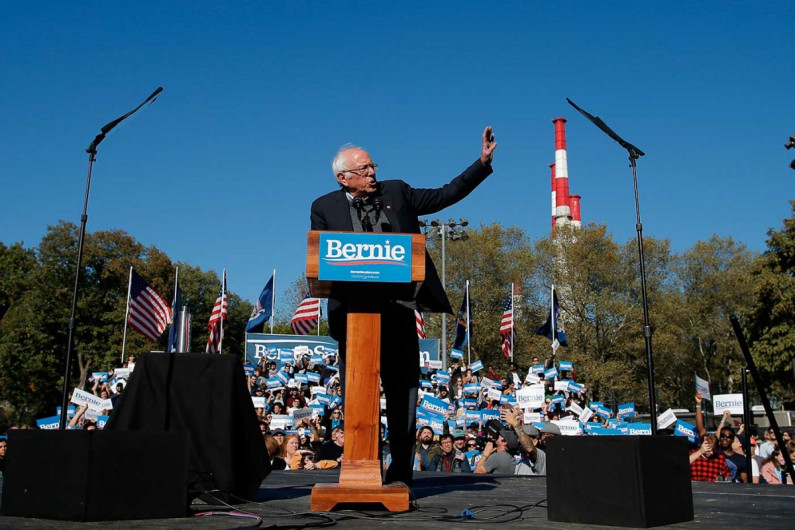 Bernie Sanders continúa con su campaña electoral